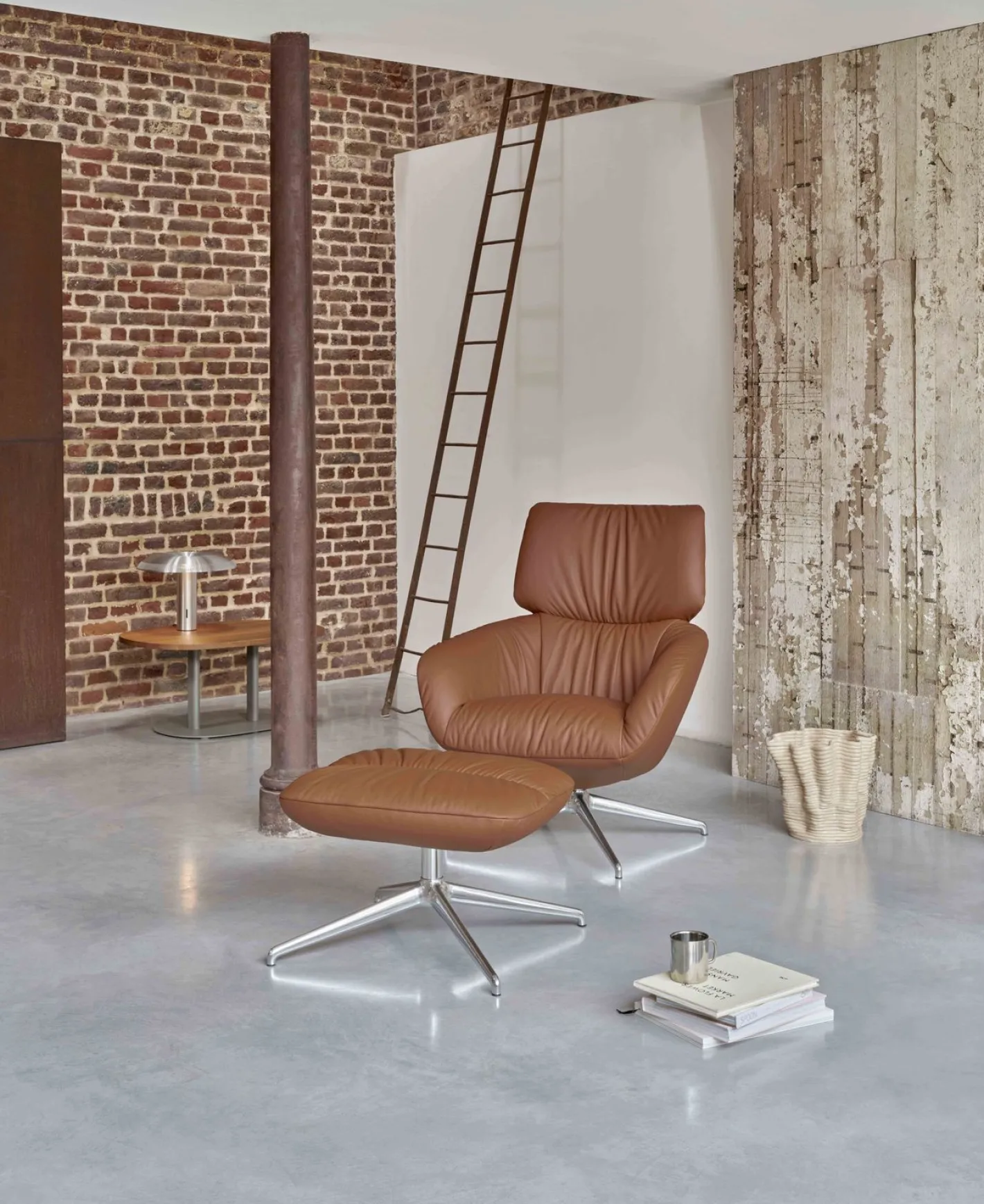 Online Leolux Lodey Basic Fauteuil Brown Orange