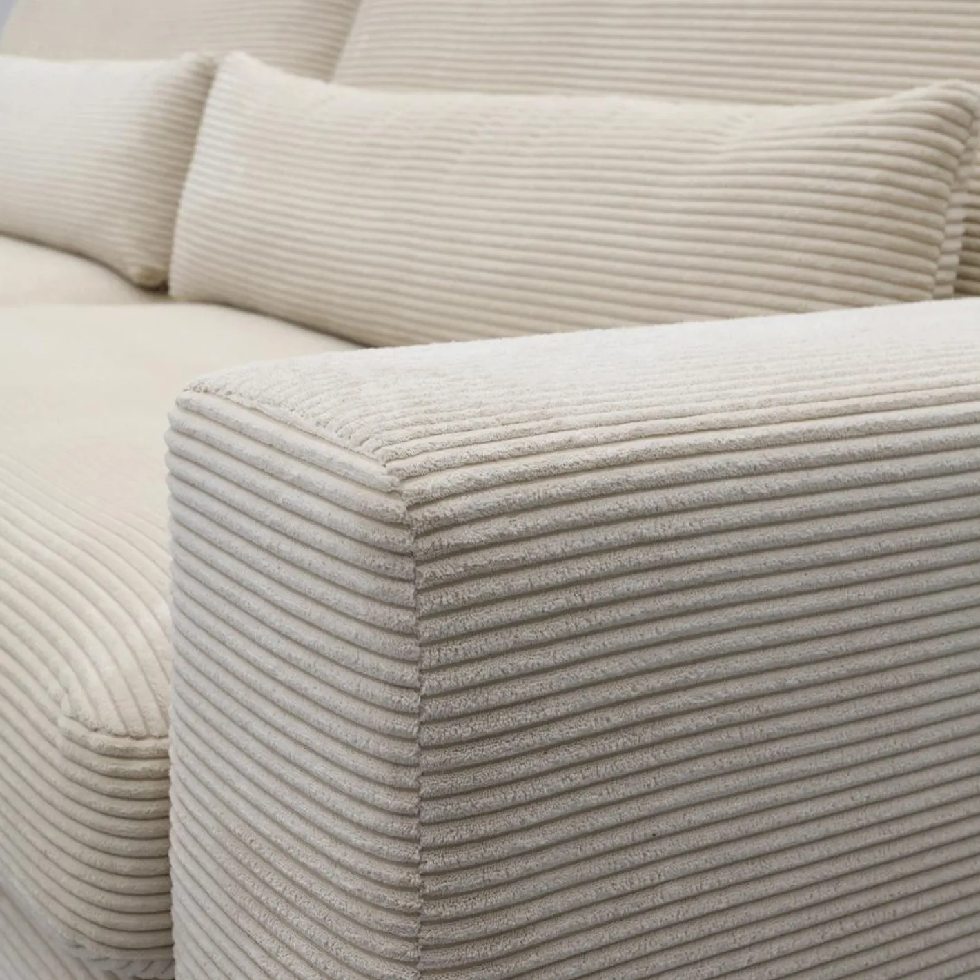 New Trendhopper Lodi 4-Zitsbank Creme