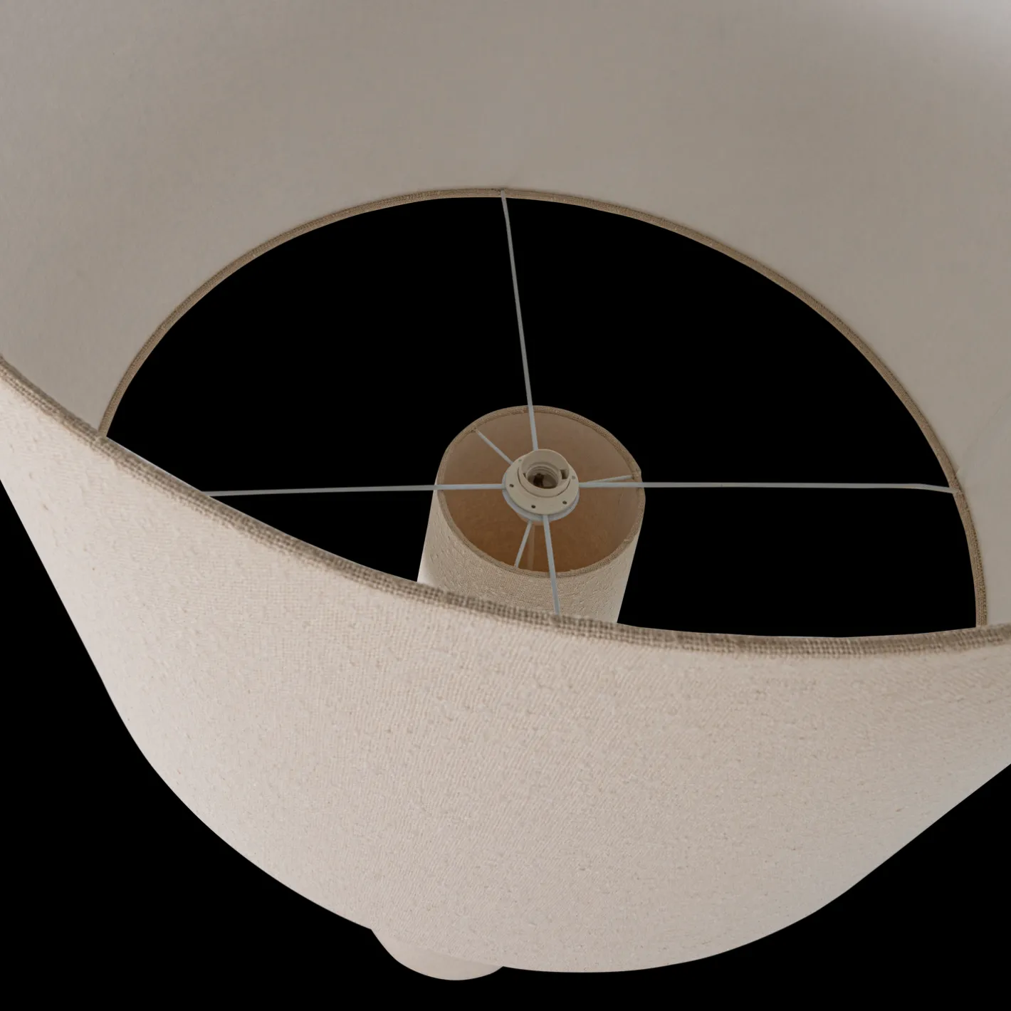 Outlet WOOOD Loft XXL Vloerlamp Naturel