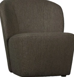 Outlet vtwonen Lofty Bouclé Fauteuil Bruin