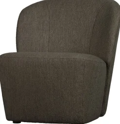 Outlet vtwonen Lofty Bouclé Fauteuil Bruin