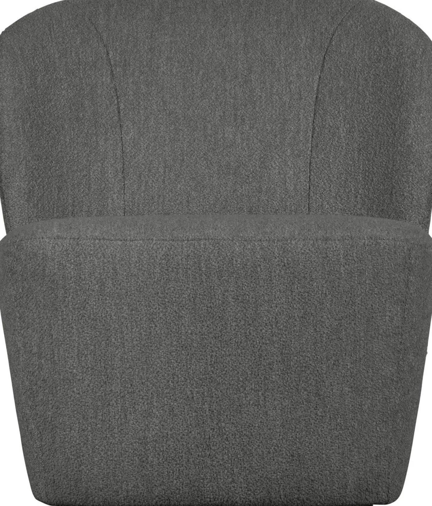 New vtwonen Lofty Bouclé Fauteuil Steel Grey