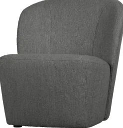 New vtwonen Lofty Bouclé Fauteuil Steel Grey