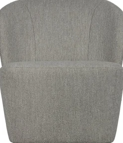 Outlet vtwonen Lofty Bouclé Fauteuil Grijs
