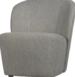 Outlet vtwonen Lofty Bouclé Fauteuil Grijs