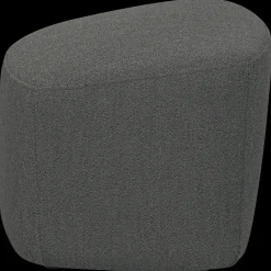 Sale vtwonen Lofty Bouclé Hocker Steel Grey