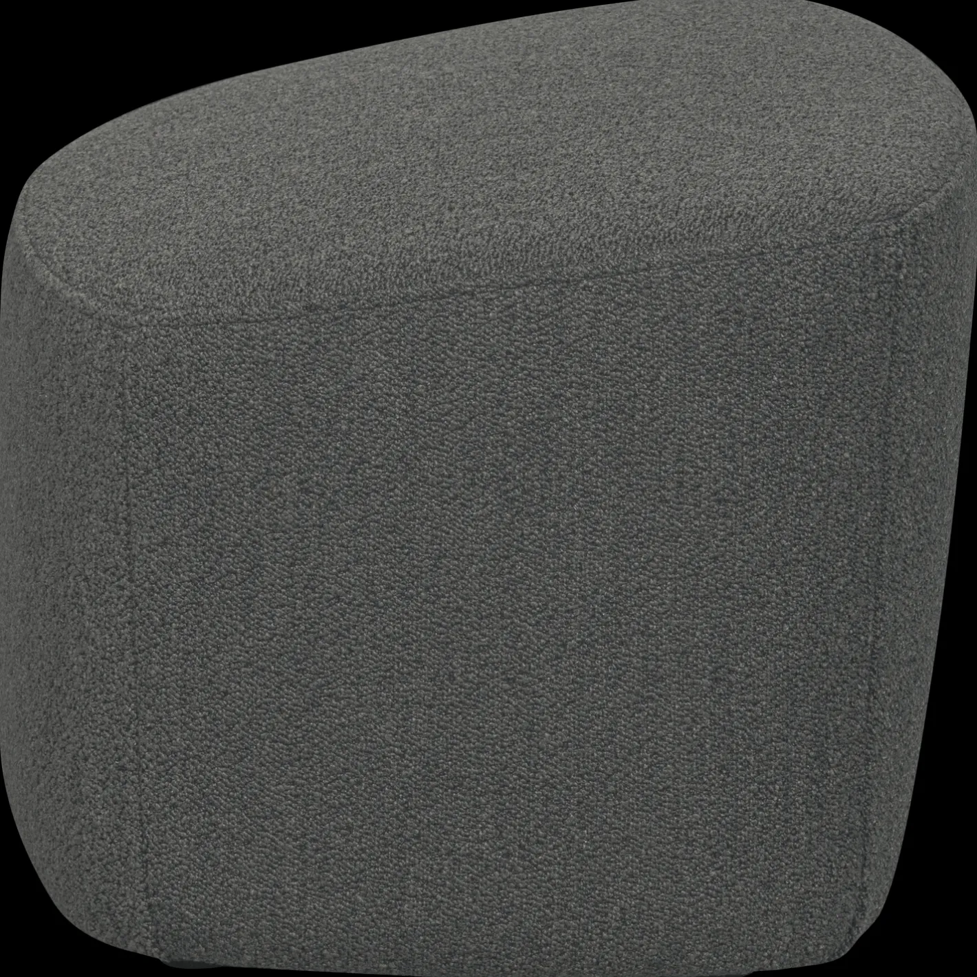 Sale vtwonen Lofty Bouclé Hocker Steel Grey