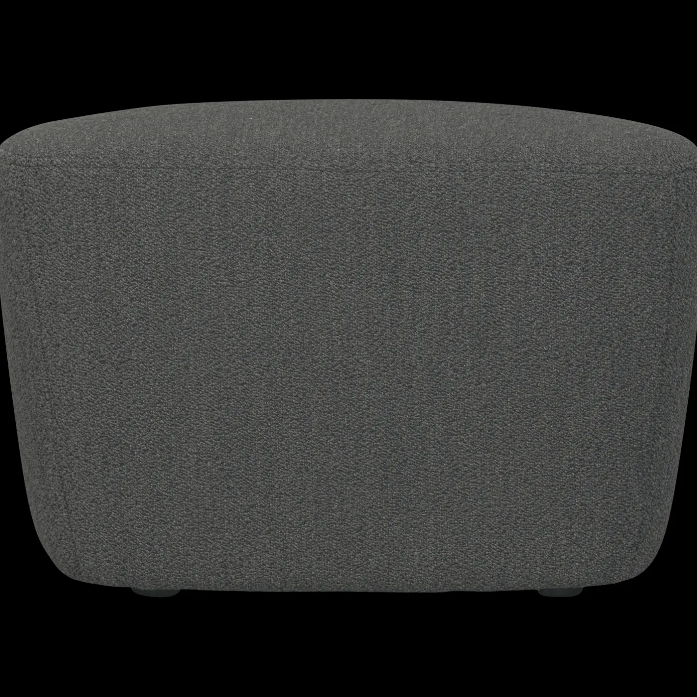 Sale vtwonen Lofty Bouclé Hocker Steel Grey