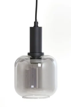 Discount Trendhopper Loki 5-lichts Hanglamp Zwart, Smoke