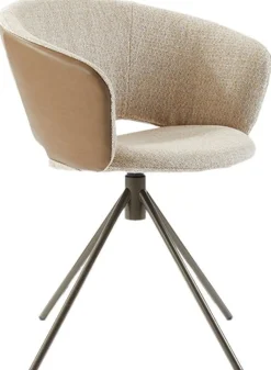 Clearance LABEL Vandenberg Lola Eetkamerstoel Beige