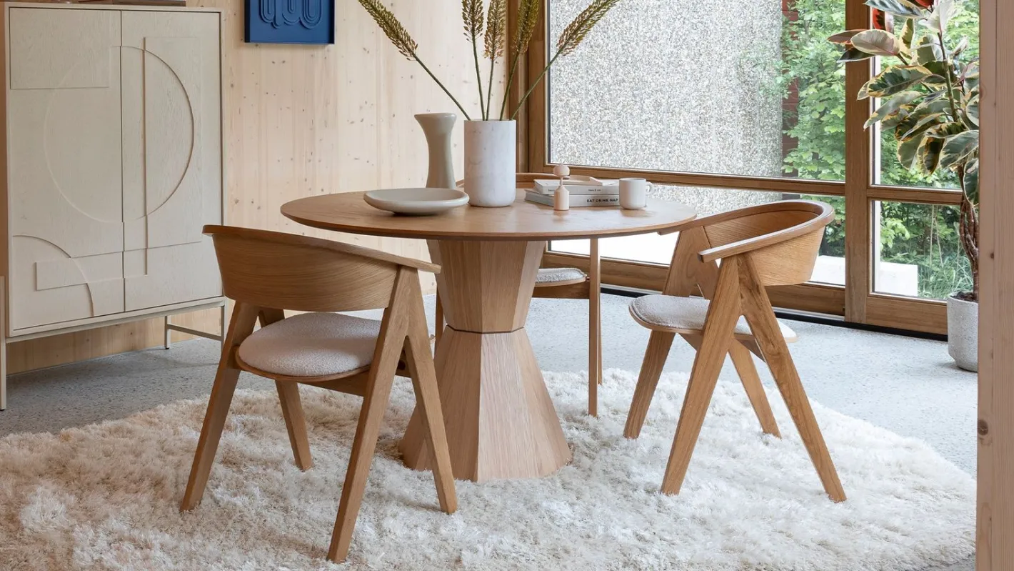 Discount Zuiver Lotus Eettafel Naturel