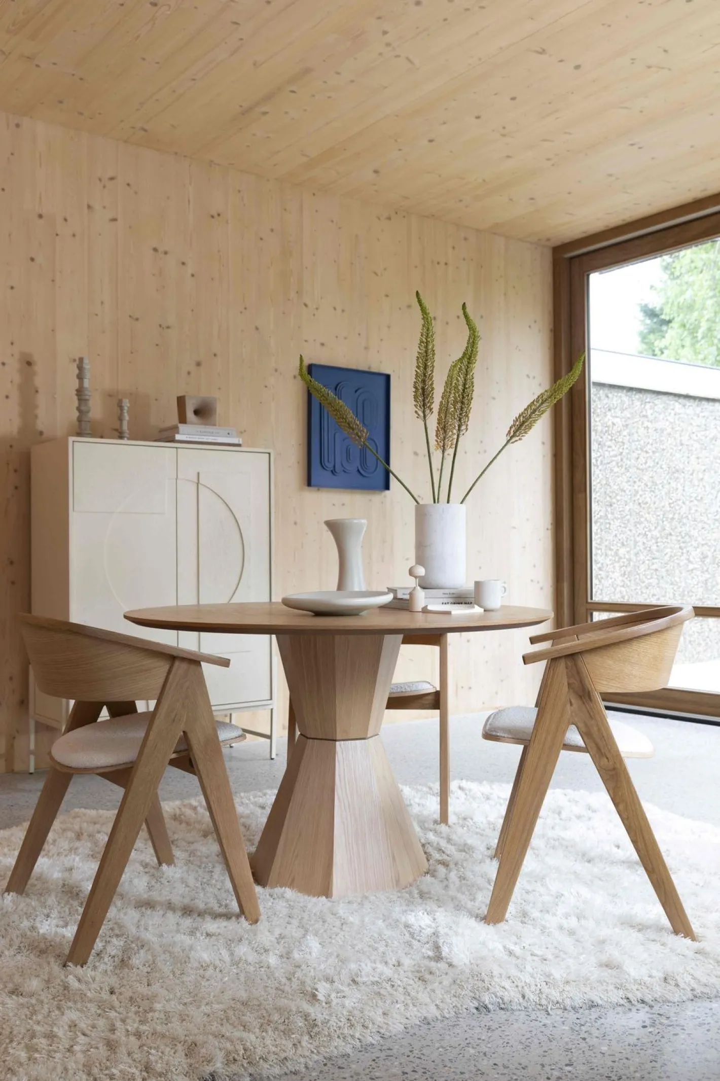 Discount Zuiver Lotus Eettafel Naturel