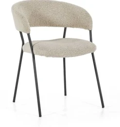 Sale Eleonora Luka Eetkamerstoel Taupe