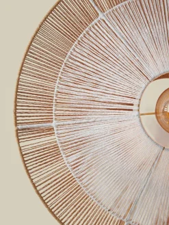 New Good&Mojo Lumbini L Hanglamp Natural, White