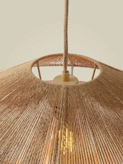New Good&Mojo Lumbini L Hanglamp Natural, White