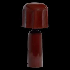 Hot WOOOD Lumira Tafellamp Bruinrood