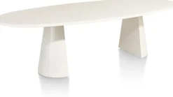 Online XOOON Lund Cone Nebbia Eettafel Stone Skin