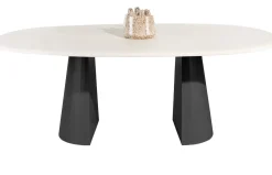 Sale XOOON Lund Cone Off Black Eettafel Stone Skin