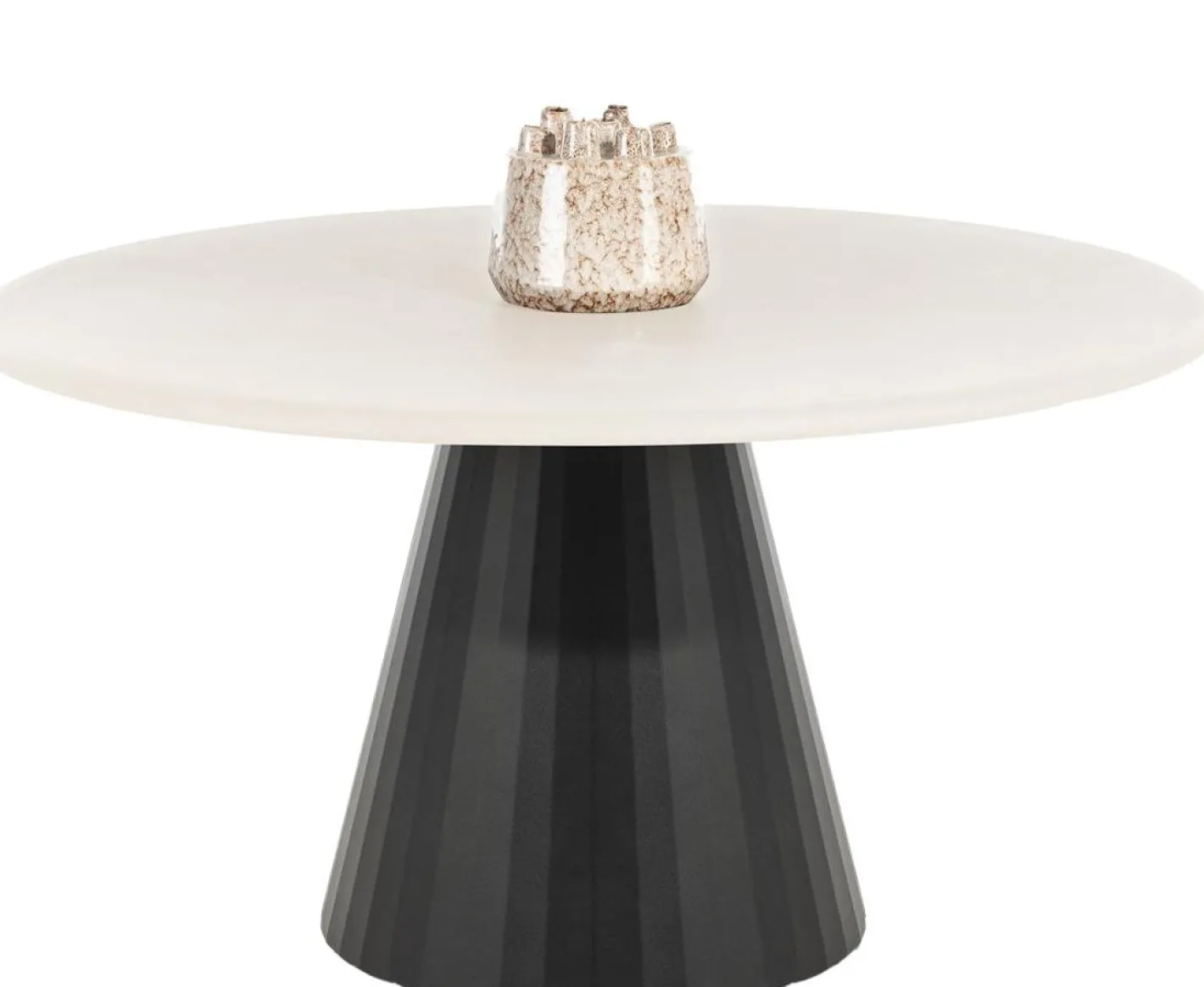 Outlet XOOON Lund Cone Rond Eettafel Stone Skin