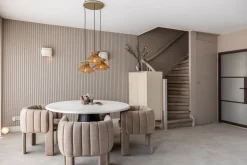 Outlet XOOON Lund Cone Rond Eettafel Stone Skin