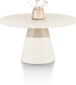 Online XOOON Lund Cone Rond Eettafel Stone Skin