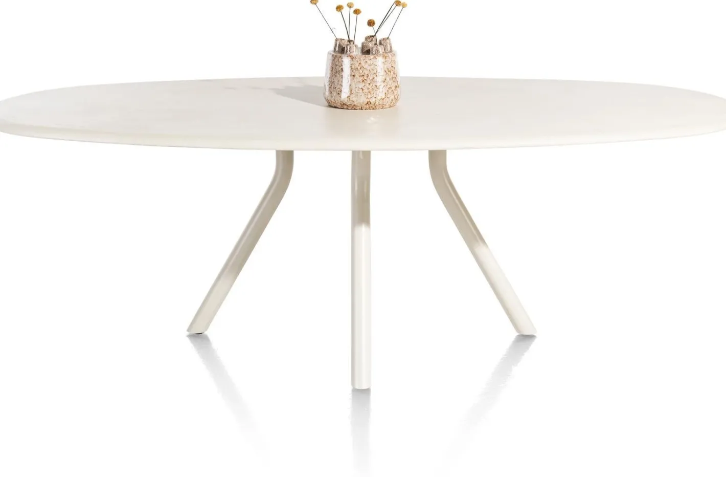 Sale XOOON Lund 4-poot Nebbia Eettafel Stone Skin