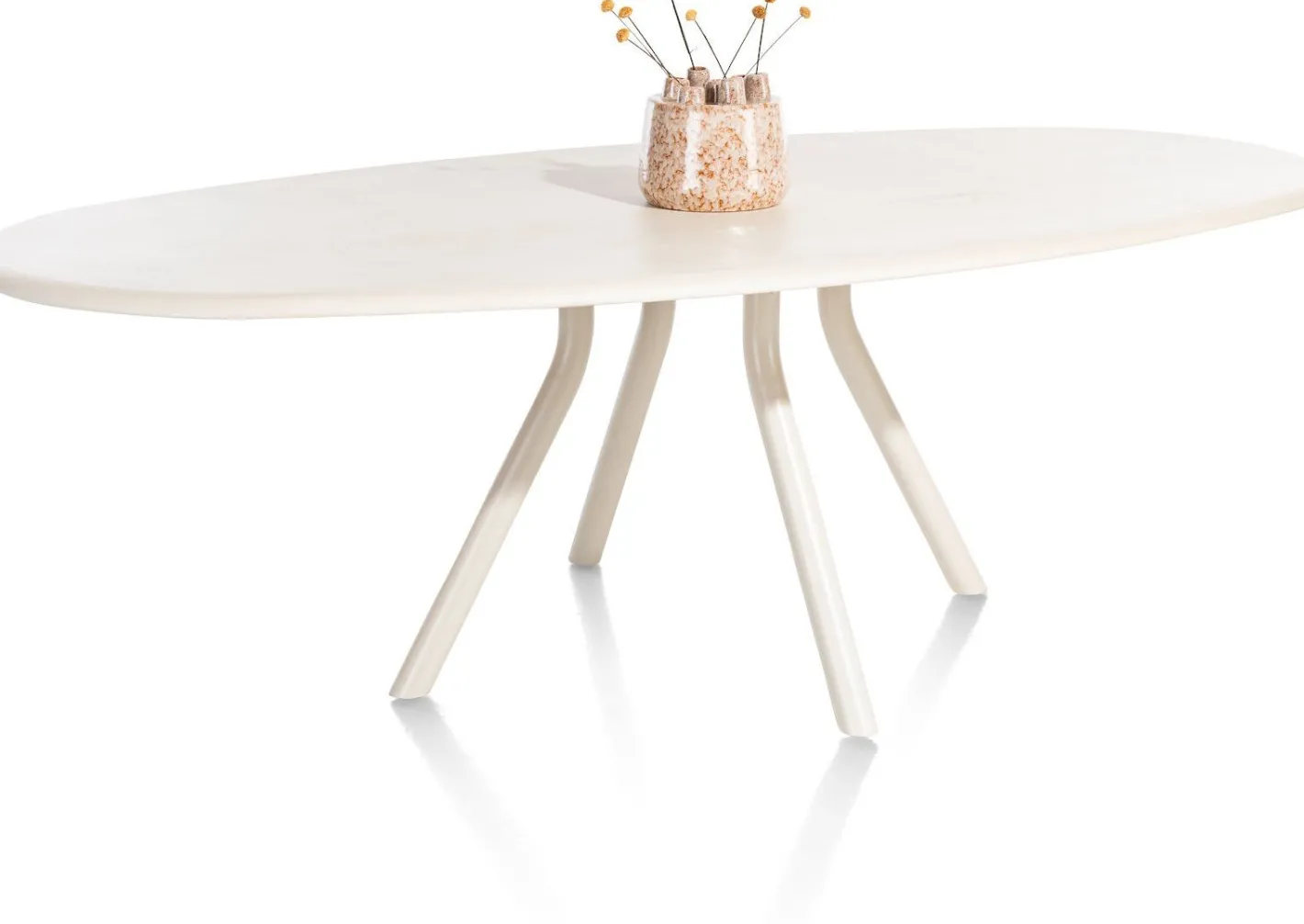 Sale XOOON Lund 4-poot Nebbia Eettafel Stone Skin