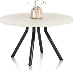 Clearance XOOON Lund 4-poot Rond Eettafel Stone Skin