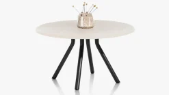 Clearance XOOON Lund 4-poot Rond Eettafel Stone Skin