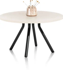 Clearance XOOON Lund 4-poot Rond Eettafel Stone Skin