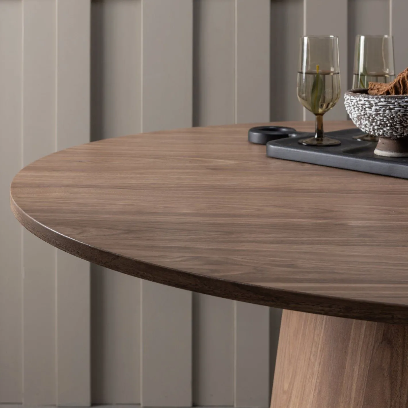 Discount WOOOD Maan Eettafel Walnut