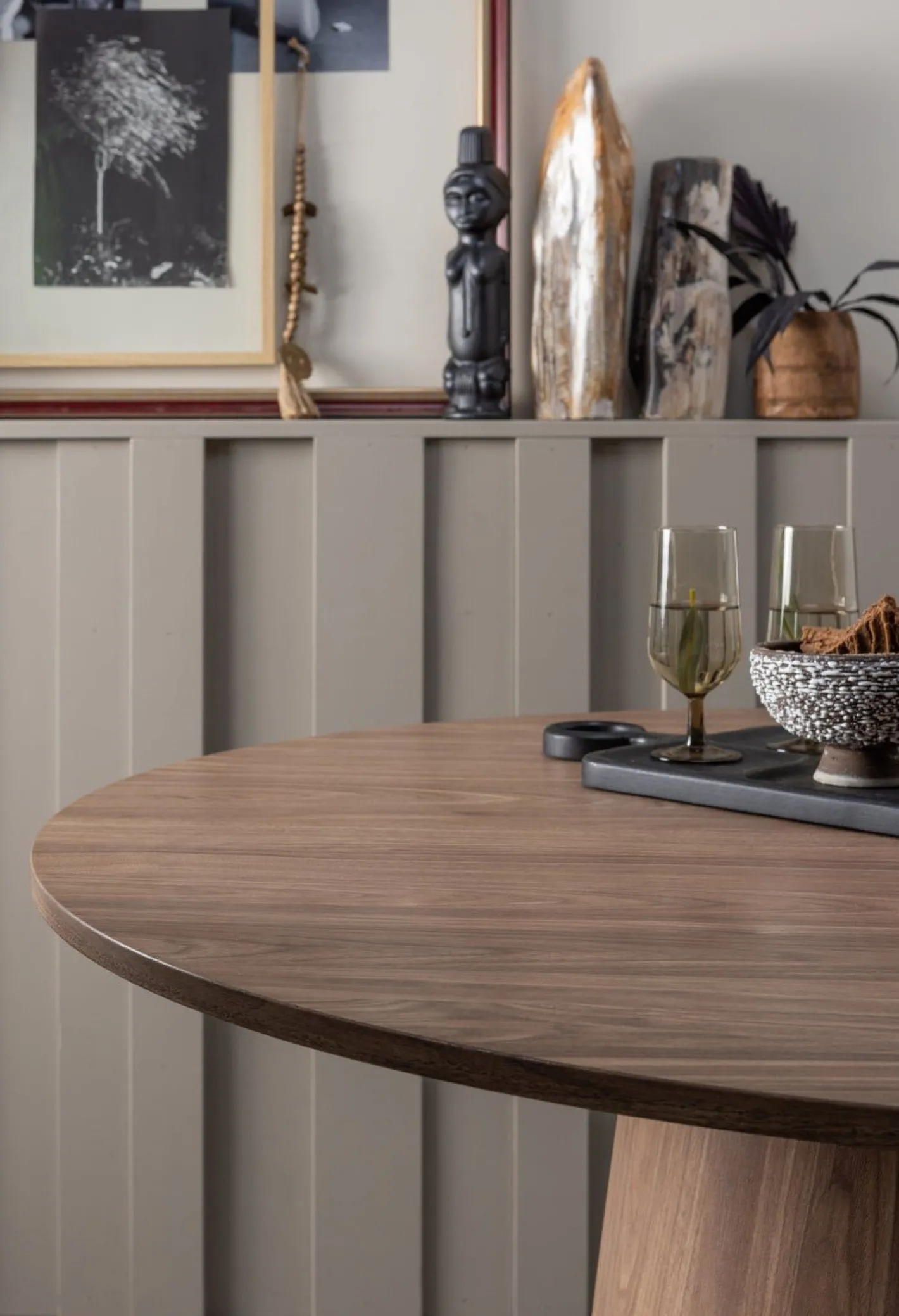 Discount WOOOD Maan Eettafel Walnut