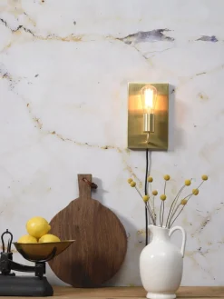 Clearance It's about RoMi Madrid Wandlamp Goud