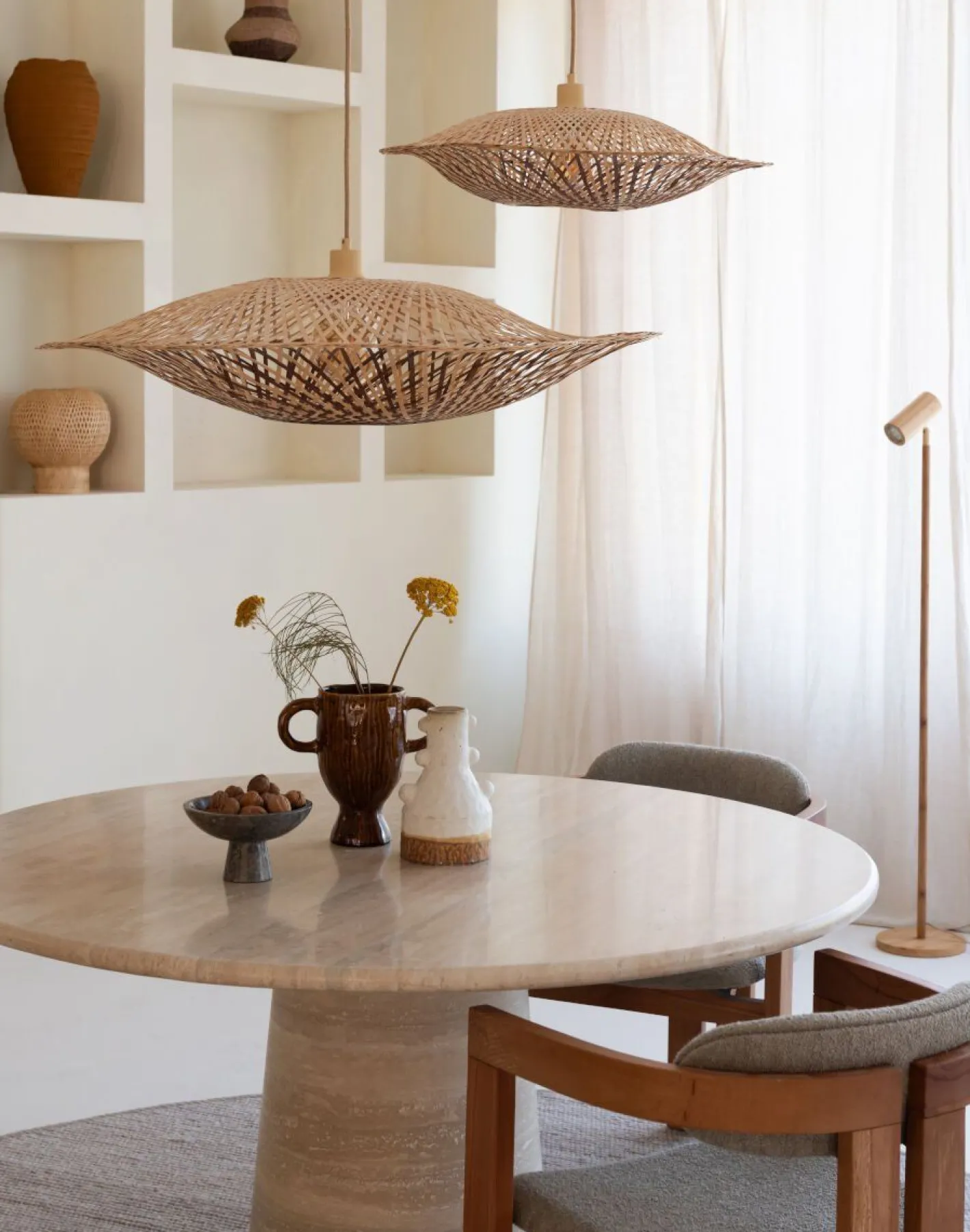 Online Good&Mojo Madura Hanglamp Natural, Brown