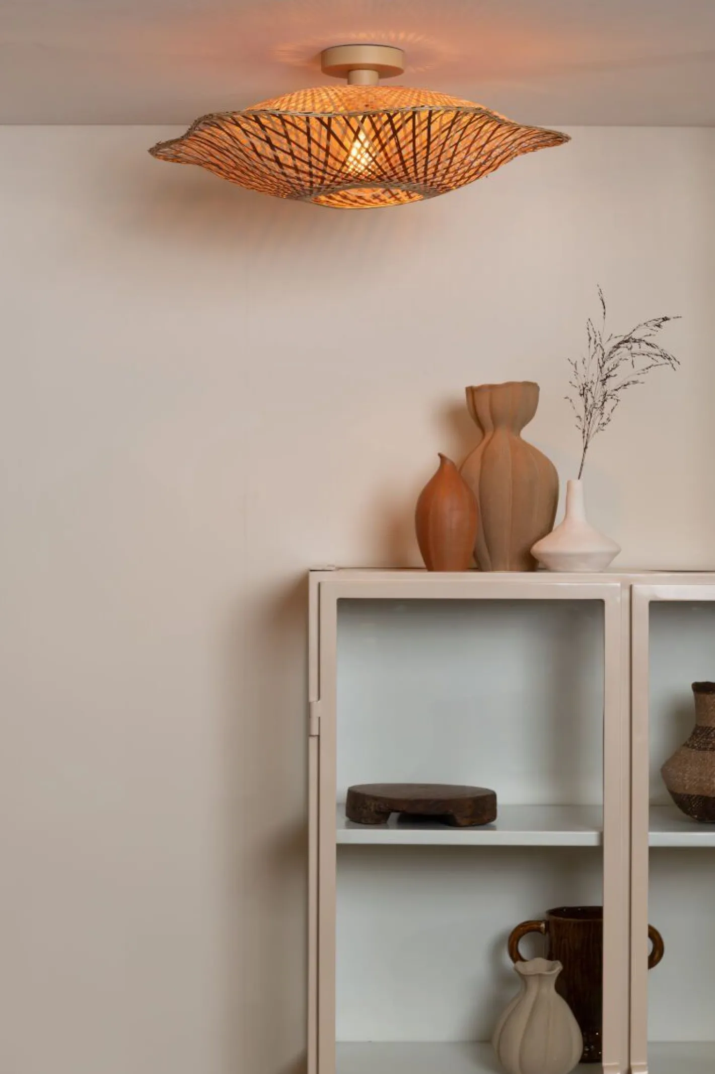Sale Good&Mojo Madura Plafondlamp Natural, Brown