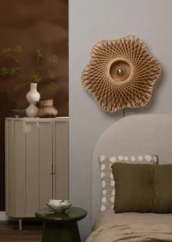 Outlet Good&Mojo Madura Wandlamp Natural, Brown
