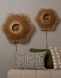 Clearance Good&Mojo Madura Wandlamp Natural, Brown