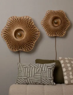 Clearance Good&Mojo Madura Wandlamp Natural, Brown
