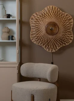 Best Good&Mojo Madura Wandlamp Natural, Brown