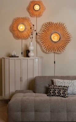 Best Good&Mojo Madura Wandlamp Natural, Brown