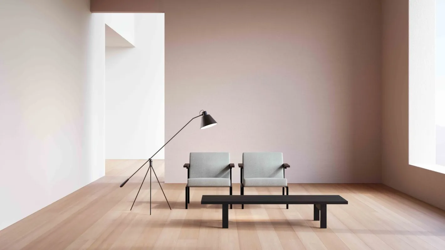 Sale Pastoe Magneto Vloerlamp Matt Black