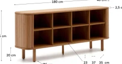 Outlet Kave Home Mailen Dressoir Naturel