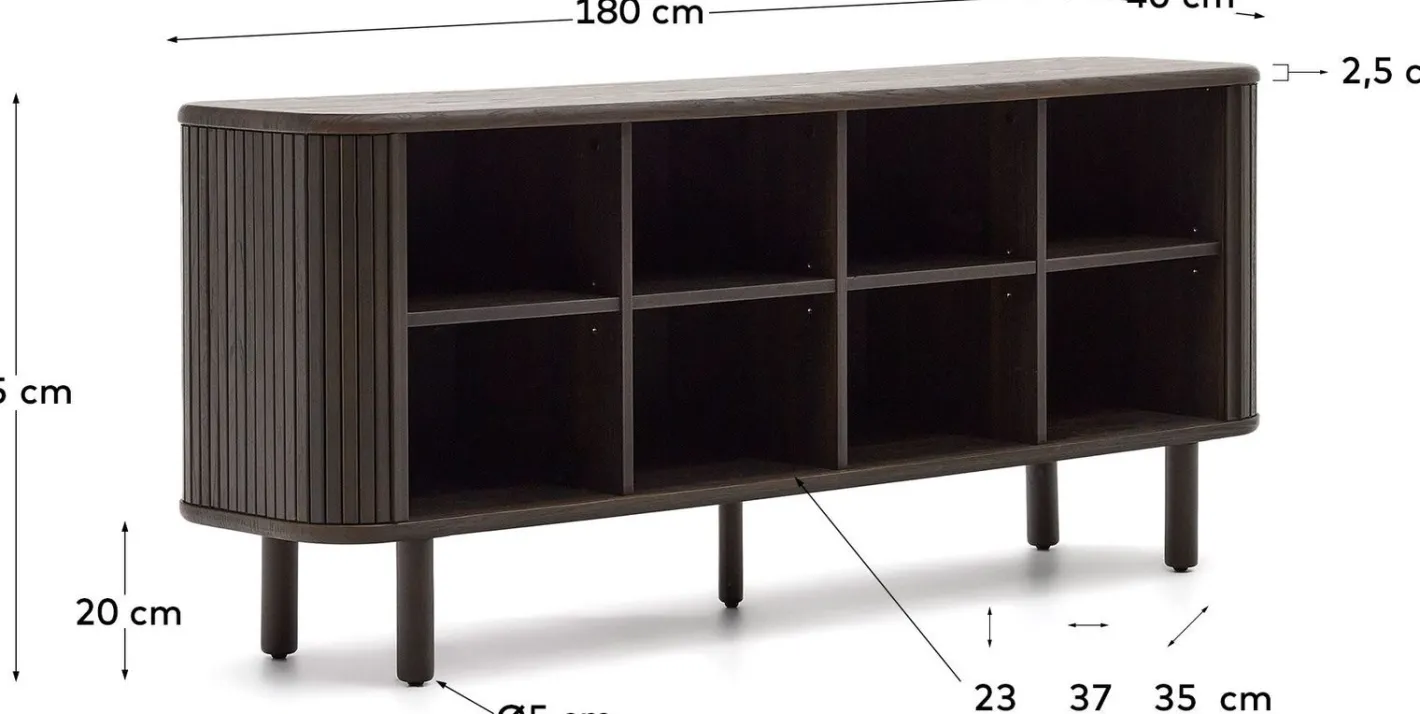 Hot Kave Home Mailen Dressoir Bruin