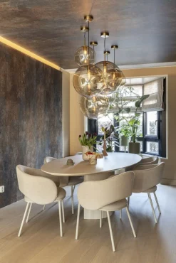 Best Kave Home Maina Eetkamerstoel Beige