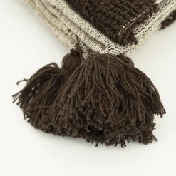 Outlet By Boo Majani Plaid Dark Brown