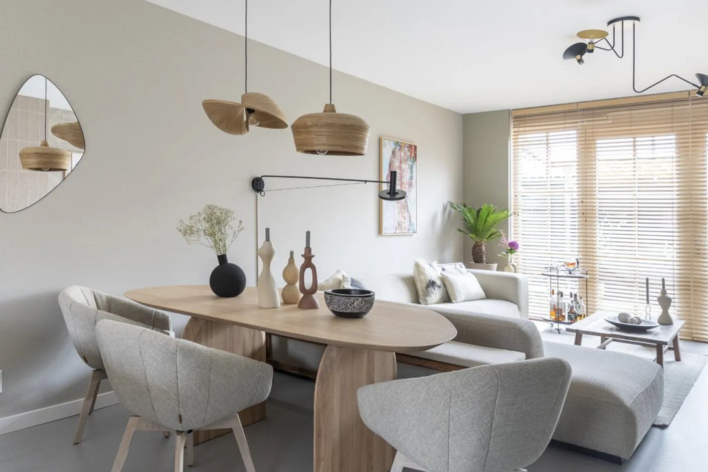 MUST Living Malakka Hanglamp Naturel
