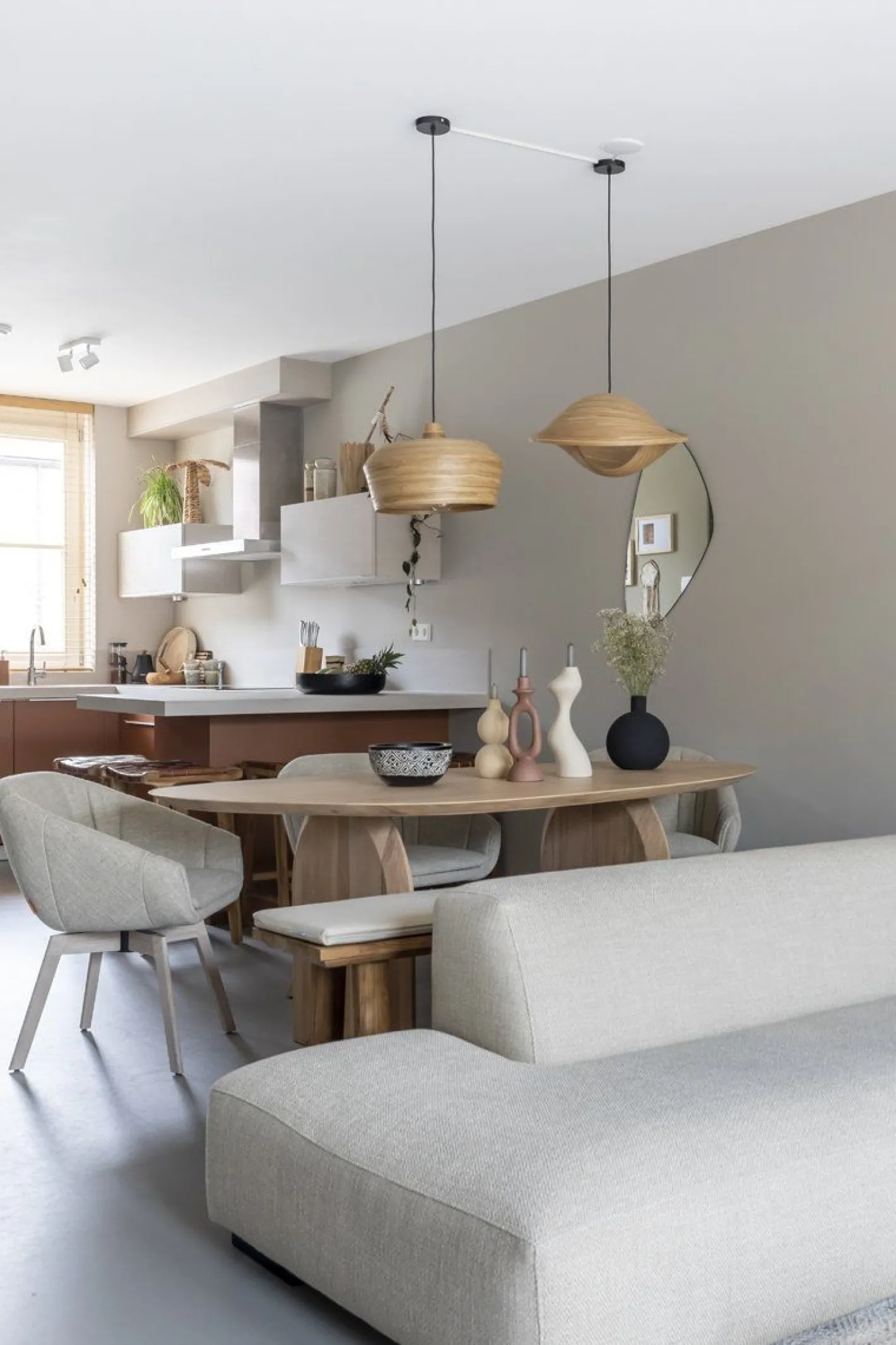 MUST Living Malakka Hanglamp Naturel