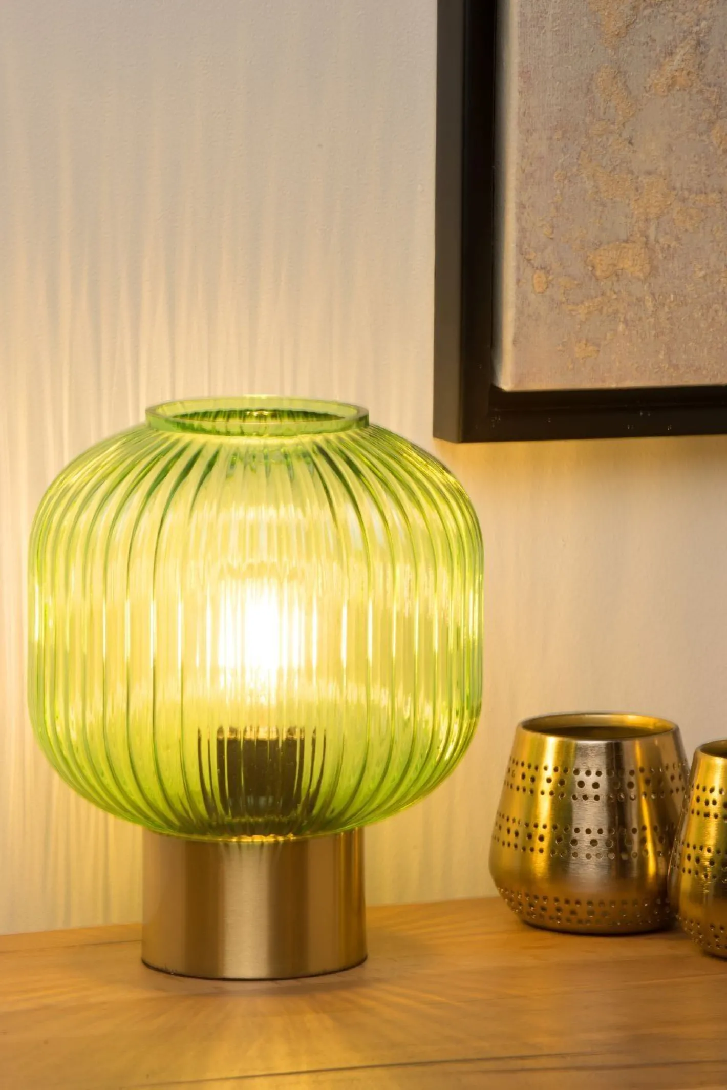 Clearance Lucide Maloto Tafellamp Groen