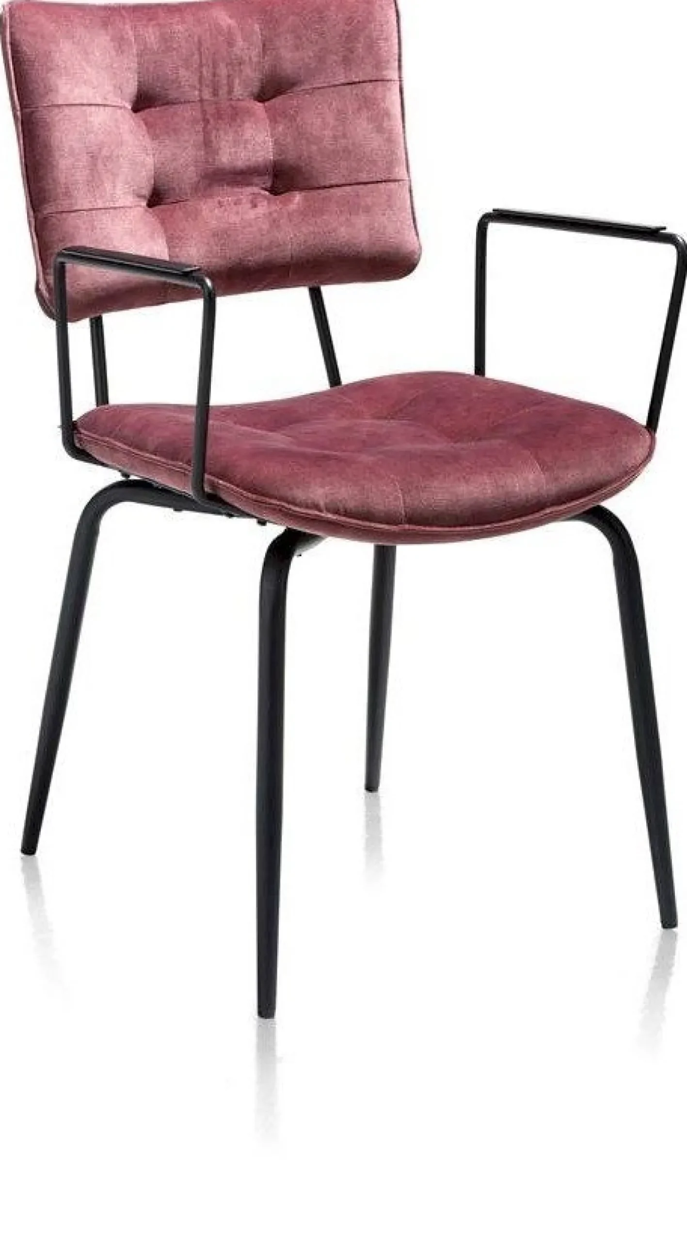 Best Henders en Hazel Manou Armstoel Burgundy Red