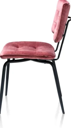 Hot Henders en Hazel Manou Eetkamerstoel Burgundy Red